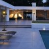 Outdoor Solar Powered Floor Lamp - Dimmable RGB LED