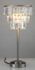 27.5" Contemporary Crystal Shade Table Lamp