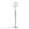 Ellsworth Asymmetrical Adjustable Height Metal Floor Lamp