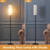 Modern 74.8in Tall Floor Lamp with Shade