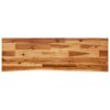 Solid Wood Acacia Console Table by VidaXL-Natural Brown