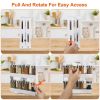360° Swivel Cabinet Organizer// Revolving Kitchen Rack & Spice Holder