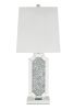 ACME Modern Table Lamp in Mirrored & Faux Diamonds