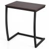 Steel Frame C-shaped Sofa End Table by Johns Homes