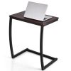 Steel Frame C-shaped Sofa End Table by Johns Homes