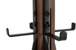 Reclaimed Wood & Metal Freestanding Coat Rack w/ Hooks by Yeah Depot