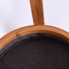 Natural Bamboo Coat Rack with Storage Rack