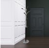 Mid-Century Wooden Chrome Coat Rack by Yeah Depot