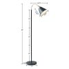 Beacon Arched Metal Floor Lamp with Chimney Shade