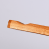 Natural Bamboo Coat Rack with Storage Rack