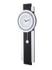 ACME Noralie Wall Clock Black, Mirrored & Faux Diamonds
