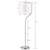 Aster Angular Arched Metal Floor Lamp