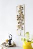 Golden Blooms 30" x 12" Metal Tree Wall Decor
