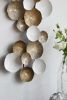 39.5" x 18" Metal Contemporary Wall Decor Accent