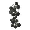 39.5" x 18" Metal Contemporary Wall Decor Accent