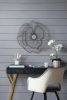 Modern Elegance Set of 3 Metal Flowers Wall Decor