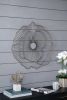 Modern Elegance Set of 3 Metal Flowers Wall Decor