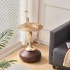 Modern round Italian Creative Luxury Side Table by Oloey - Multiple Colors
