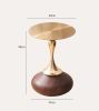 Modern round Italian Creative Luxury Side Table by Oloey - Multiple Colors