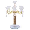 Ambrose Candle Holder w/ Pendants (Holds 7-Candles)