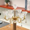 Ambrose Candle Holder w/ Pendants (Holds 7-Candles)