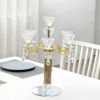 Ambrose Candle Holder w/ Pendants (Holds 7-Candles)
