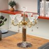 Ambrose Candle Holder w/ Pendants (Holds 7-Candles)
