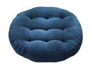 Round Meditation Pillow for Floor Seating & Yoga Comfort