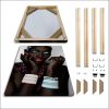 Solid Wood Frame for Stretch Canvas Paintings and Posters