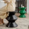 Simple Plastic Nordic Style Round End Table- Multiple Colors