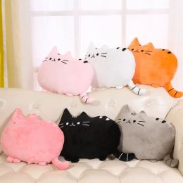 Creative Cat Pillow Sofa Cushion (40x30cm) (Color: Grey)