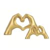 Modern Art Gesture Heart Finger Statue