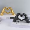 Modern Art Gesture Heart Finger Statue