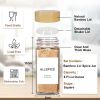 Bamboo Lid Kitchen Glass Seasoning Spice Jars Set