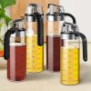 Creative Kitchen Cooking Seasoning Glass Bottle Dispenser