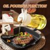 2-in-1 500ml Plastic Spray Oil Sprayer Bottle & Dispenser