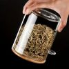 Versatile 18oz Airtight Glass Jars with Airtight Lids