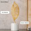 Modern Abstract Ceramic Sculpture by Kemorela