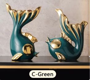 Modern Abstract Ceramic Sculpture by Kemorela (Design: C)