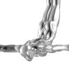 Diver Wall Decor Sculpture //11" Chrome/Black/Red/White