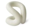 Ceramic Toothbrush Holder & Brush Storage w/ Rope Knot Design