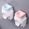 Automatic Toothpaste Dispenser w/ Toothpaste Squeezer & Toothbrush Holder