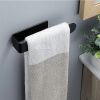 Non-Punched Self-Adhesive Bathroom Towel Rack