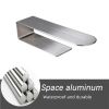 Non-Punched Self-Adhesive Bathroom Towel Rack