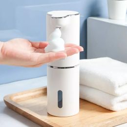 High Quality Automatic Foam Soap Dispensers w/ USB Charging (Color: White)