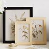Classic Natural Wooden Picture Frames with Plexiglass