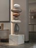 Creative Large Glowing Stone Feng Shui Sculpture