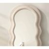 Full Length and Wall Mounted Wavy Mirror with Stand