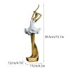 NORTHEUINS Resin Ballet Dancer Figurines