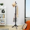 Entryway Adjustable Free Standing Wooden Coat Rack by Yeah Depot